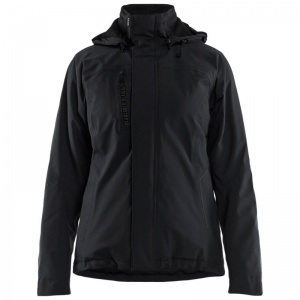 Blaklader Workwear Lightweight Lined Women's Waterproof Winter Work Jacket (Black/Black)