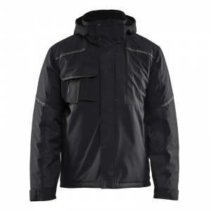 Blaklader Workwear Reflective Men's Winter Work Jacket (Black)