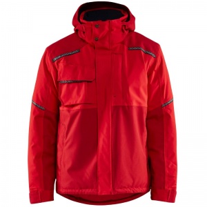 Blaklader Workwear Reflective Men's Winter Work Jacket (Red)