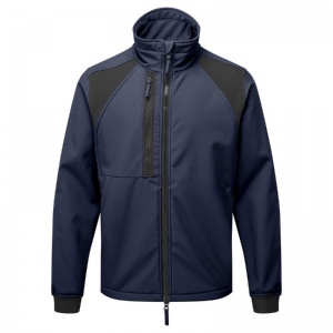 Portwest CD870 WX2 Eco Softshell Fleece-Lined Water-Resistant Technical Jacket (Dark Navy)