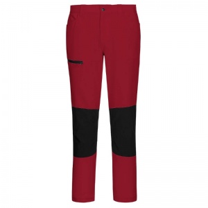 Portwest CD886 WX2 Eco Active 4-Way Stretch Slim-Fit Work Trousers (Deep Red)