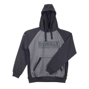 DeWalt STRATFORD Men's Hooded Work Sweatshirt (Grey/Black)
