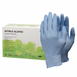 Ejendals Tegera 84301 Non-Powdered Disposable Nitrile Gloves