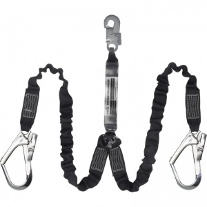 Traega EL2 1.8m Fall Arrest Elasticated Twin-Leg Lanyard