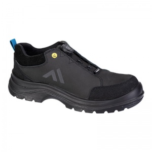Portwest FE03 Ridge Composite Low Safety Shoes S3S ESD SR (Black/Blue)
