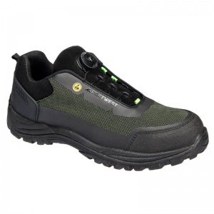 Portwest FE05 FX2 Girder Composite Low Shoes S3S ESD SR FO (Black/Green)