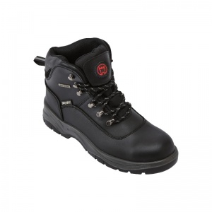 Fort Workwear FF102 Toledo Steel Toe Capped Black Work Boots