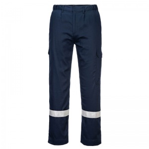 Portwest FR412 Lightweight Anti-Static Cargo Trousers (Navy)