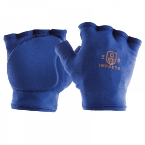 Impacto 501 Original Blue Fingerless Anti-Vibration Glove Liners