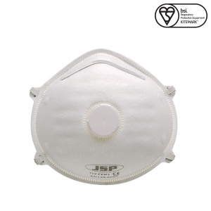 JSP FFP1 Moulded Disposable Face Mask with Valve (Box of 10)