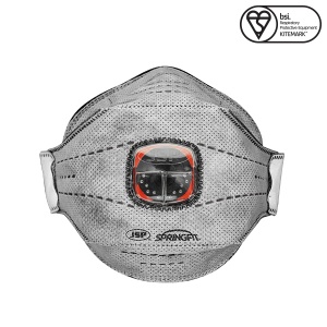 JSP FFP3 Springfit Disposable Mask with Typhoon Valve (Box of 10)