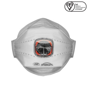 JSP FFP3 Springfit Disposable Mask with Typhoon Valve