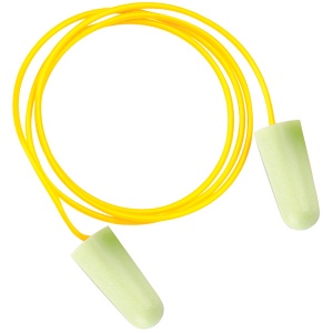 JSP PU Foam Soundstopper Ear Plugs with Cord (100 Pairs)