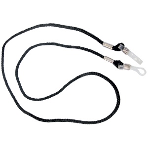 JSP Panorama Black Spectacle Cord with Loop Fitting (Pack of 100)
