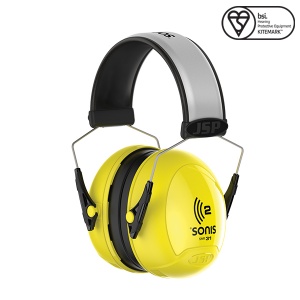JSP Sonis 2 Hi-Vis Ear Defenders SNR 31