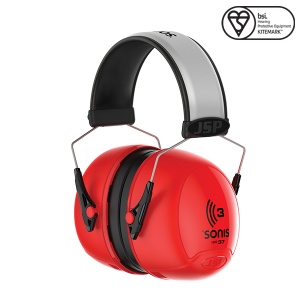 JSP Sonis 3 Hi-Vis Ear Defenders SNR 37