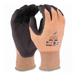 Kutlass PU300-OR HPPE Lightweight Grip Gloves