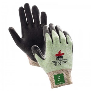 MCR Safety CT1018PU PU Coated Diamond Dyneema Gloves