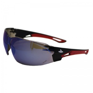 MCR Sennen Blue Mirror Lens Safety Specs