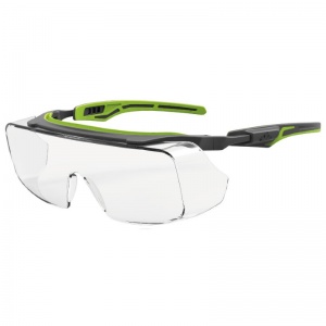 MCR Karn-OTG Clear Lens Safety Overspecs