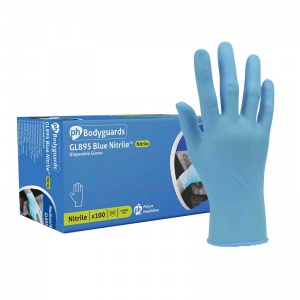 Polyco Bodyguards 4 GL895 Nitrile Powder-Free Disposable Gloves
