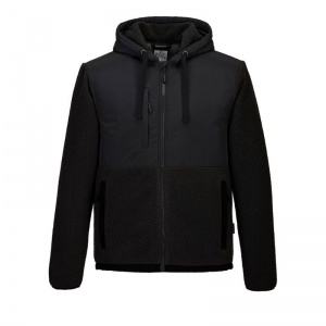 Portwest KX371 KX3 Black Men's Borg Fleece Jacket