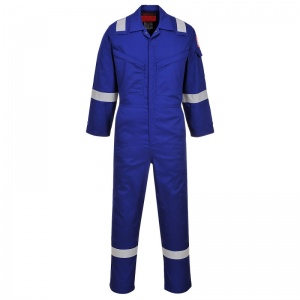 Portwest AF73 Araflame Blue Flame Resistant Coveralls