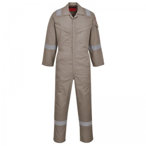 Portwest AF73 Araflame Khaki Flame-Resistant Coveralls