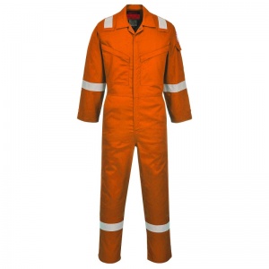 Portwest AF73 Araflame Orange Flame-Resistant Coveralls