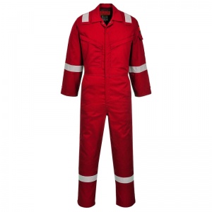 Portwest AF73 Araflame Red Flame-Resistant Coveralls