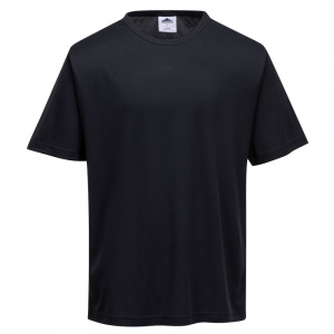 Portwest B175 Black Moisture Wicking T-Shirt