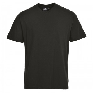 Portwest B195 Black Cotton Work T-Shirt