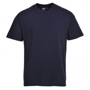 Portwest B195 Navy Cotton Work T-Shirt