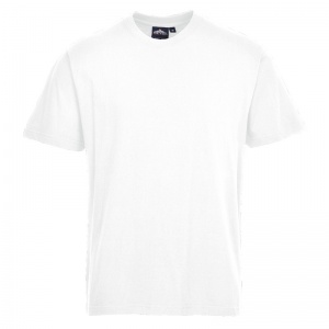 Portwest B195 White Cotton Work T-Shirt