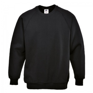 Portwest B300 Classic Black Sweatshirt