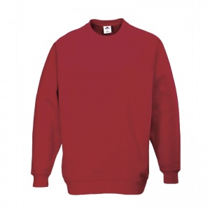 Portwest B300 Classic Burgundy Sweatshirt