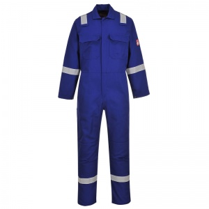 Portwest BIZ5 Blue Iona Bizweld Coveralls