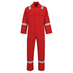 Portwest BIZ5 Red Iona Bizweld Coveralls