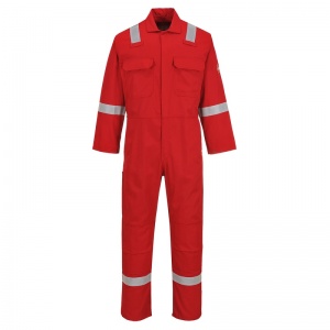 Portwest BIZ5 Red Iona Bizweld Coveralls