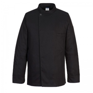 Portwest C835 Surrey Black Chefs Jacket