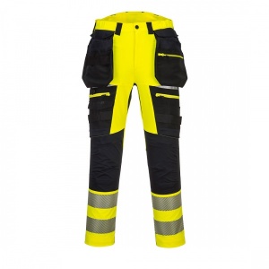 Portwest DX4 Hi-Vis Trousers with Detachable Holster Pockets