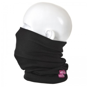 Portwest FR19 Black Anti-Static FR Thermal Neck Tube