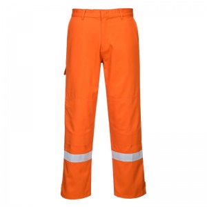 Portwest FR26 Orange Bizflame Class 2 Welding Trousers