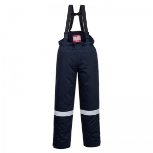 Portwest FR58 Navy Bizflame FR Thermal Bib and Brace