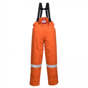 Portwest FR58 Orange Bizflame FR Thermal Bib and Brace