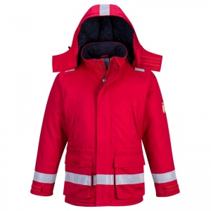 Portwest FR59 Red Bizflame FR Anti-Static North Sea Jacket