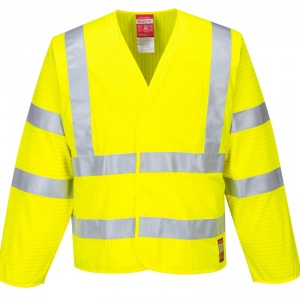 Portwest FR85 Yellow Bizflame High-Vis FR Jacket