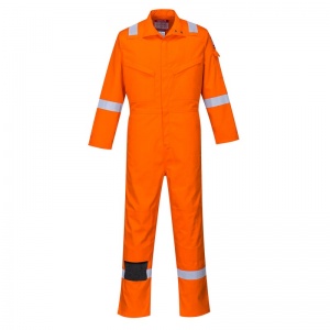 Portwest FR93 Orange Bizflame Ultra PPE Coveralls