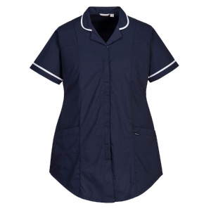 Portwest LW18 Nurse's Navy Maternity Tunic