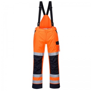 Portwest MV71 Orange Modaflame Rain PPE Arc Flash Trousers